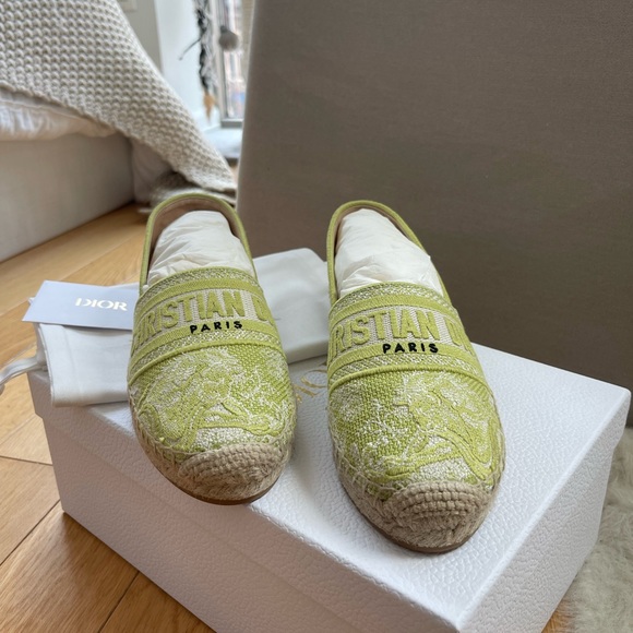BRAND NEW NEVER WORN DIOR ESPADRILLES 36.5 - Picture 3 of 8